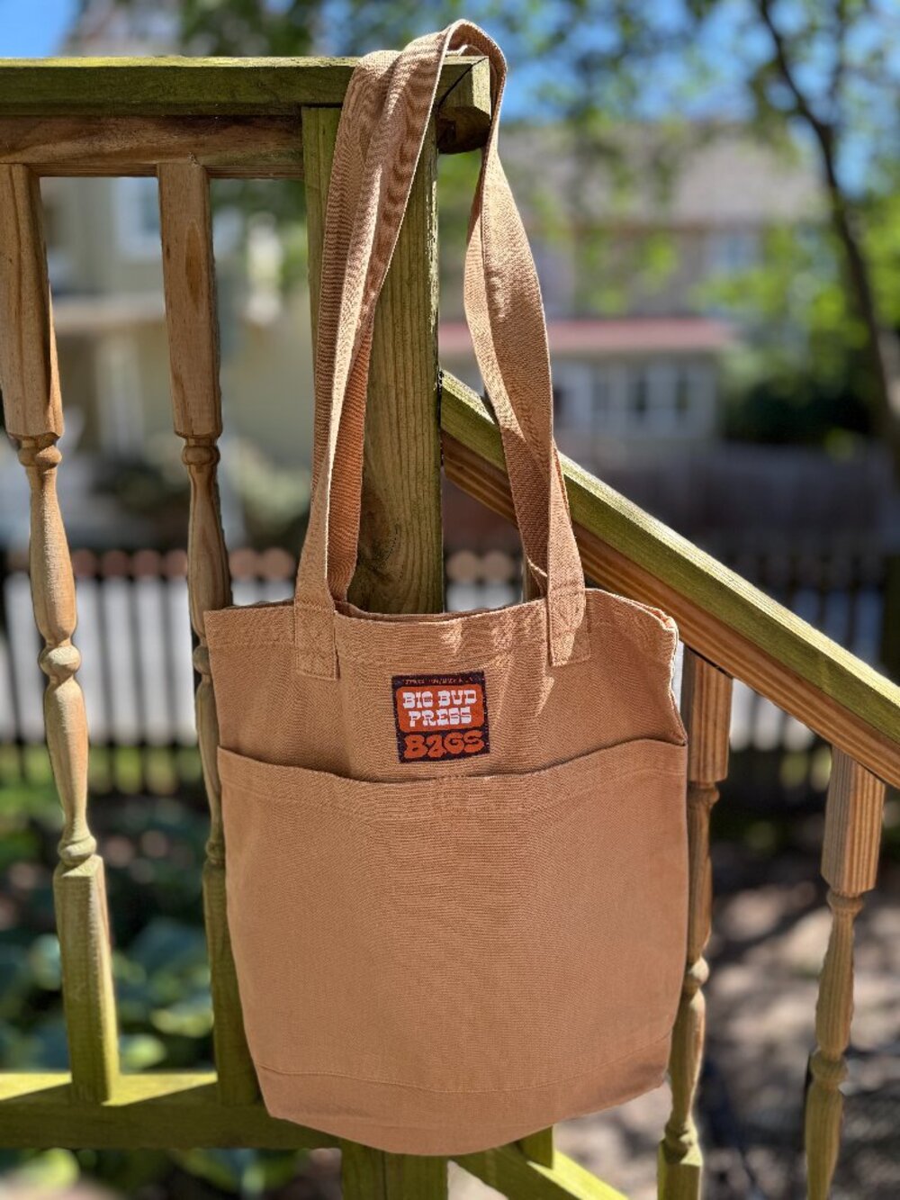 Big Bud Press Everyday Tote - Khaki/Tan